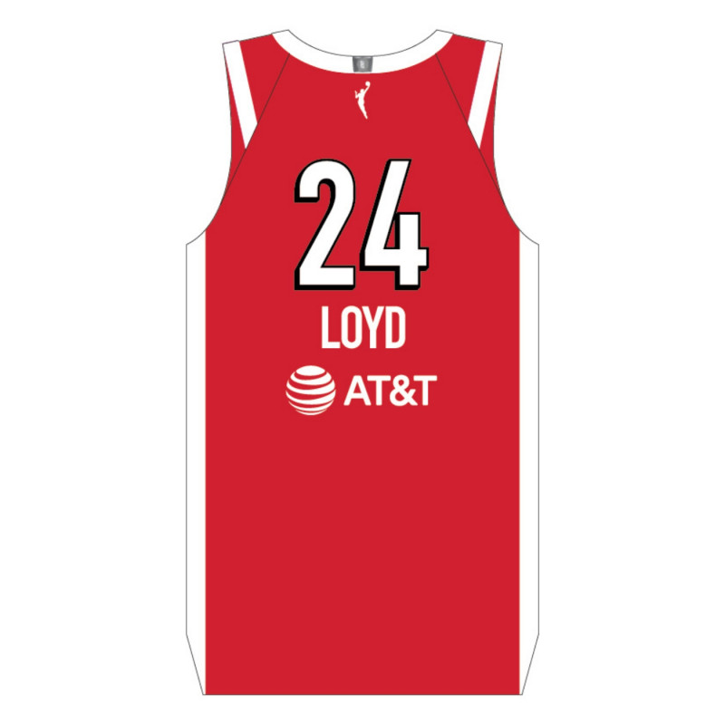 NIKE LAS VEGAS ACES JEWELL LOYD VICTORY REBEL JERSEY