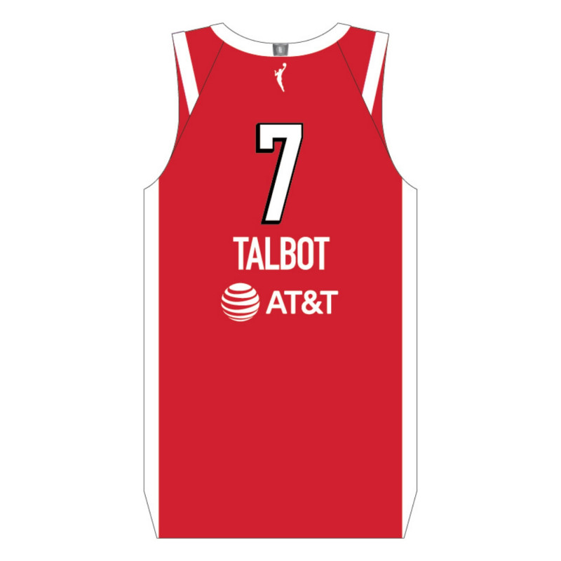 NIKE LAS VEGAS ACES STEPHANIE TALBOT VICTORY REBEL JERSEY