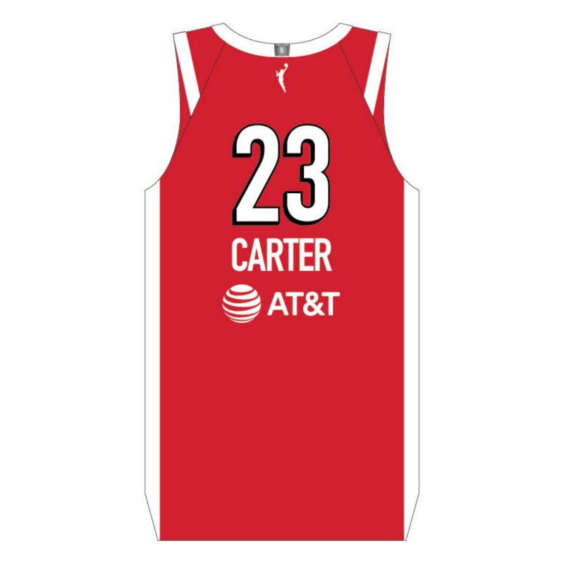 NIKE LAS VEGAS ACES CHENNEDY CARTER VICTORY REBEL JERSEY