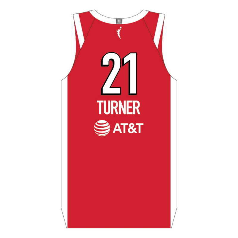 NIKE LAS VEGAS ACES BRIANNA TURNER VICTORY REBEL JERSEY