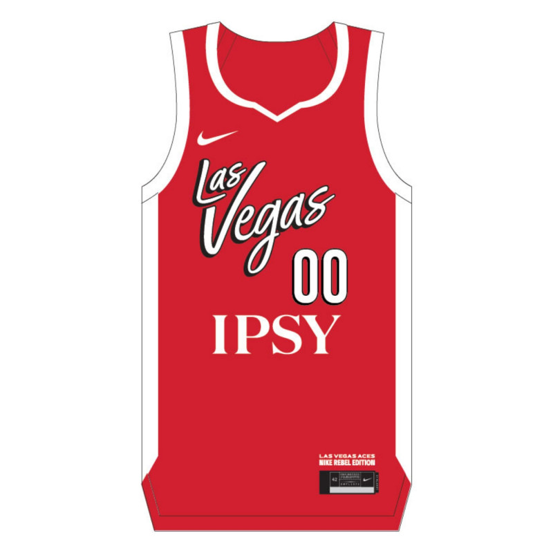NIKE LAS VEGAS ACES CUSTOM VICTORY REBEL JERSEY