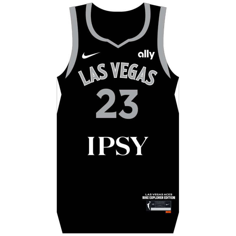 NIKE LAS VEGAS ACES CHENNEDY CARTER VICTORY EXPLORER JERSEY