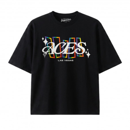 PEAU DE LOUP LAS VEGAS ACES PRIDE BOXY TEE