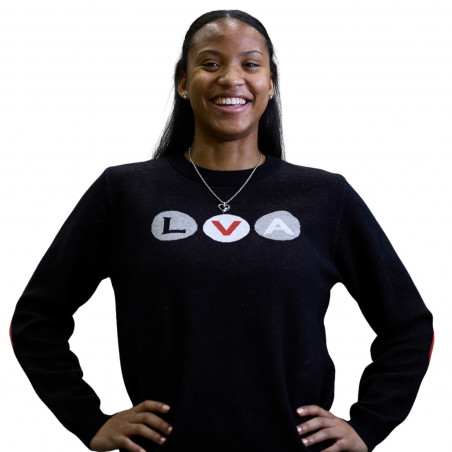 LAS VEGAS ACES METRO CREW KNIT SWEATER