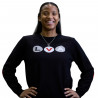 LAS VEGAS ACES METRO CREW KNIT SWEATER