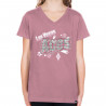NEW ERA GIRLS LAS VEGAS ACES V-NECK FLIP SEQUIN TEE