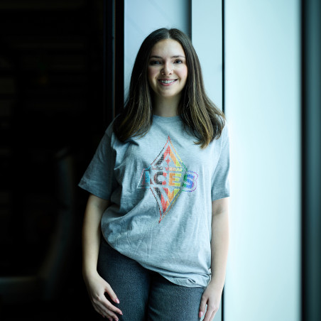 LAS VEGAS ACES PRIDE LOGO TEE