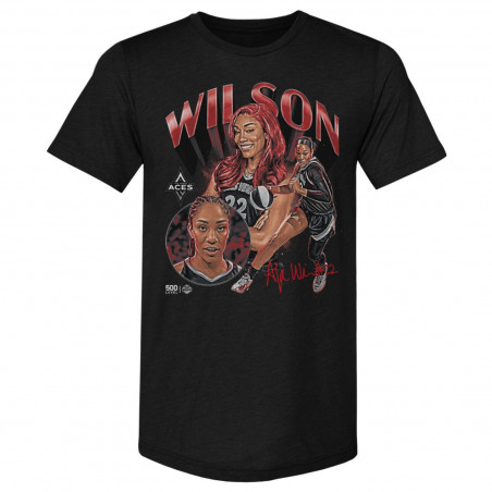 LAS VEGAS ACES A'JA WILSON VINTAGE TEE