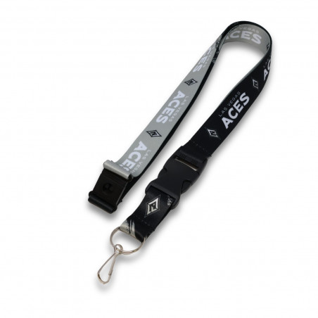 LAS VEGAS ACES CROSS FADE LANYARD