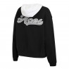 WEAR BY ERIN ANDREWS WOMENS LAS VEGAS ACES COLOR BLOCKED FULL-ZIP HOODIE