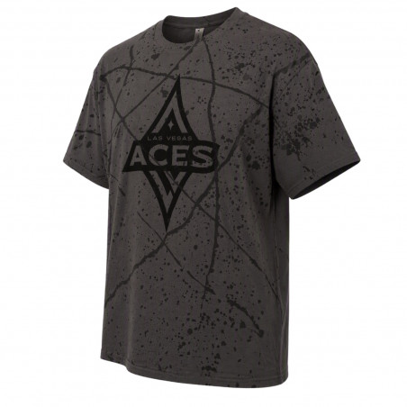 LAS VEGAS ACES EROSION SPLATTER LOGO TEE