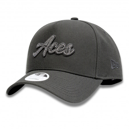 NEW ERA WOMENS LAS VEGAS ACES 9FORTY RHINESTONE SCRIPT CAP