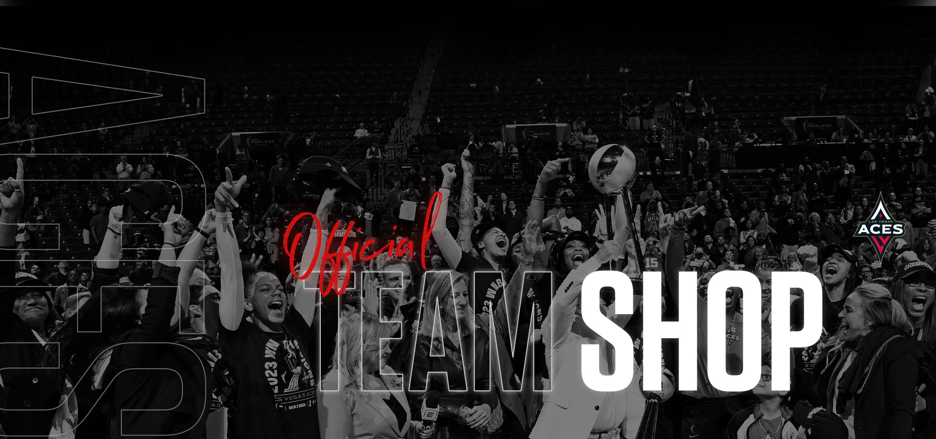 Las Vegas Aces Nike Youth 2023 WNBA Finals Champions Authentic Parade T- Shirt - White