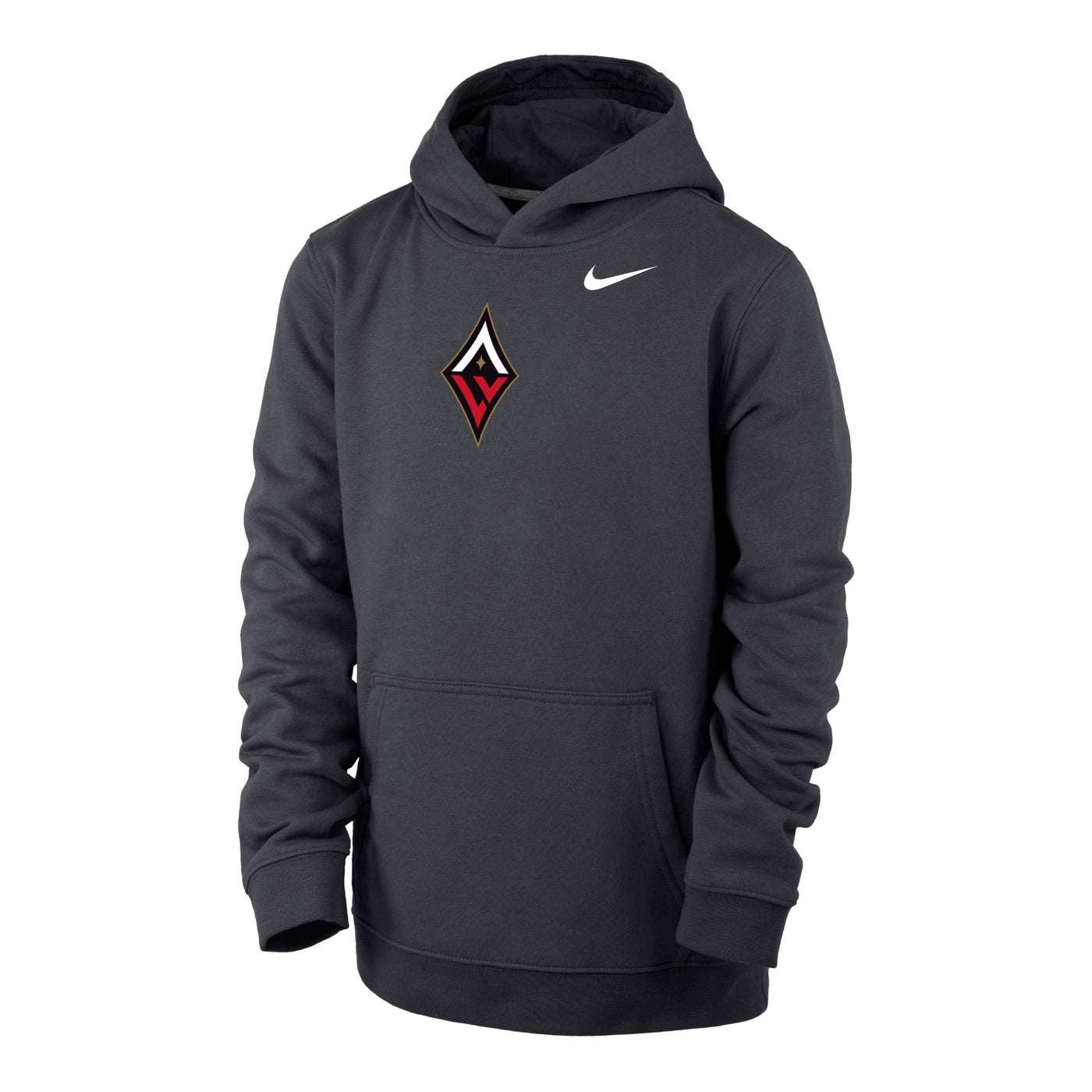 Las Vegas Aces Youth Club Fleece Secondary Pullover Hoodie