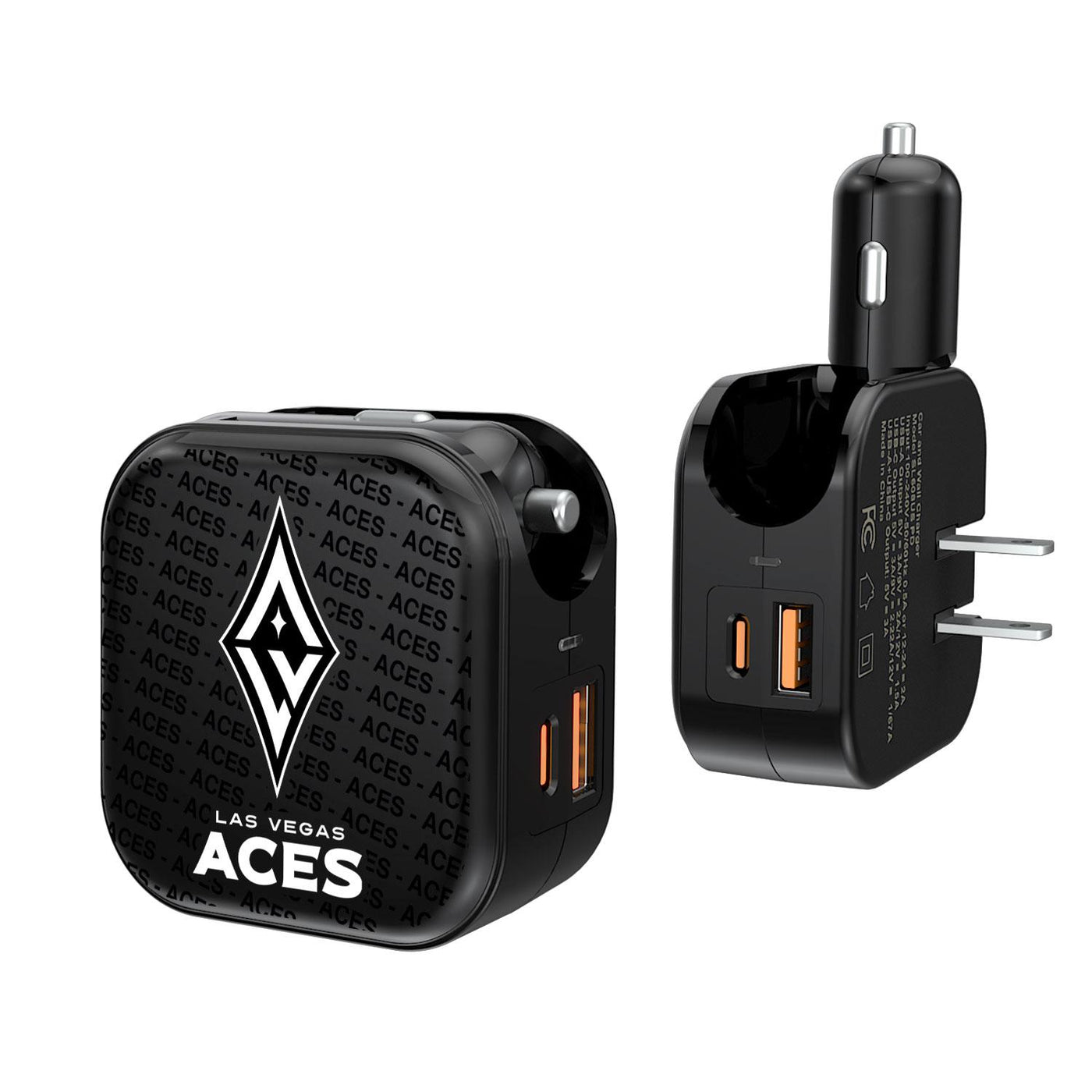 Las Vegas Aces 2-in-1 USB Charger