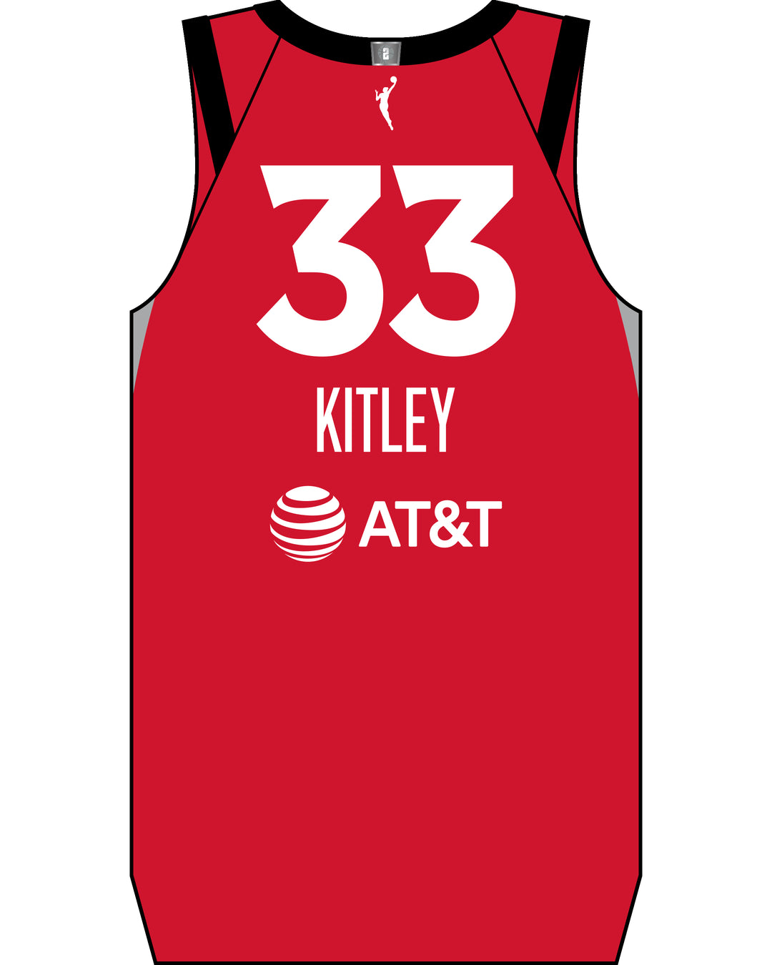 Las Vegas Aces Nike Liz Kitley Rebel Jersey