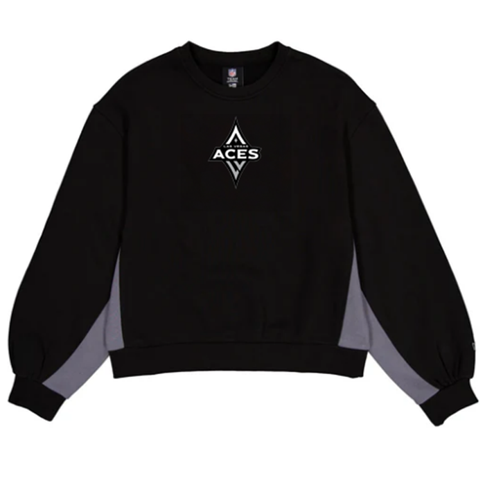 Las Vegas Aces New Era Sport Night Crewneck