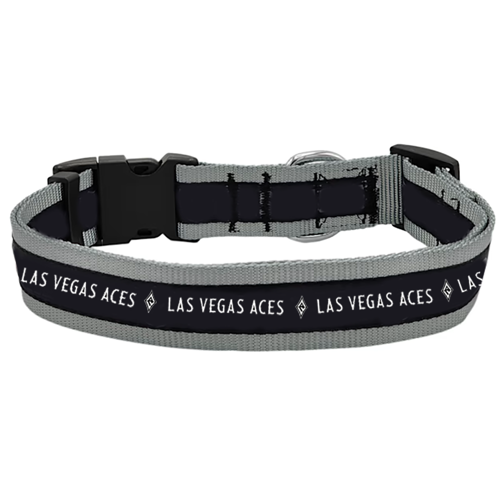 Las Vegas Aces Satin Dog Collar