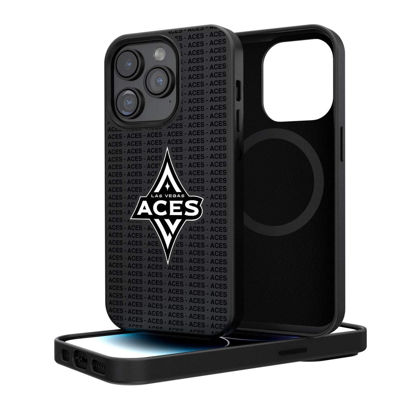 Las Vegas Aces iPhone Blackletter Magnetic Case