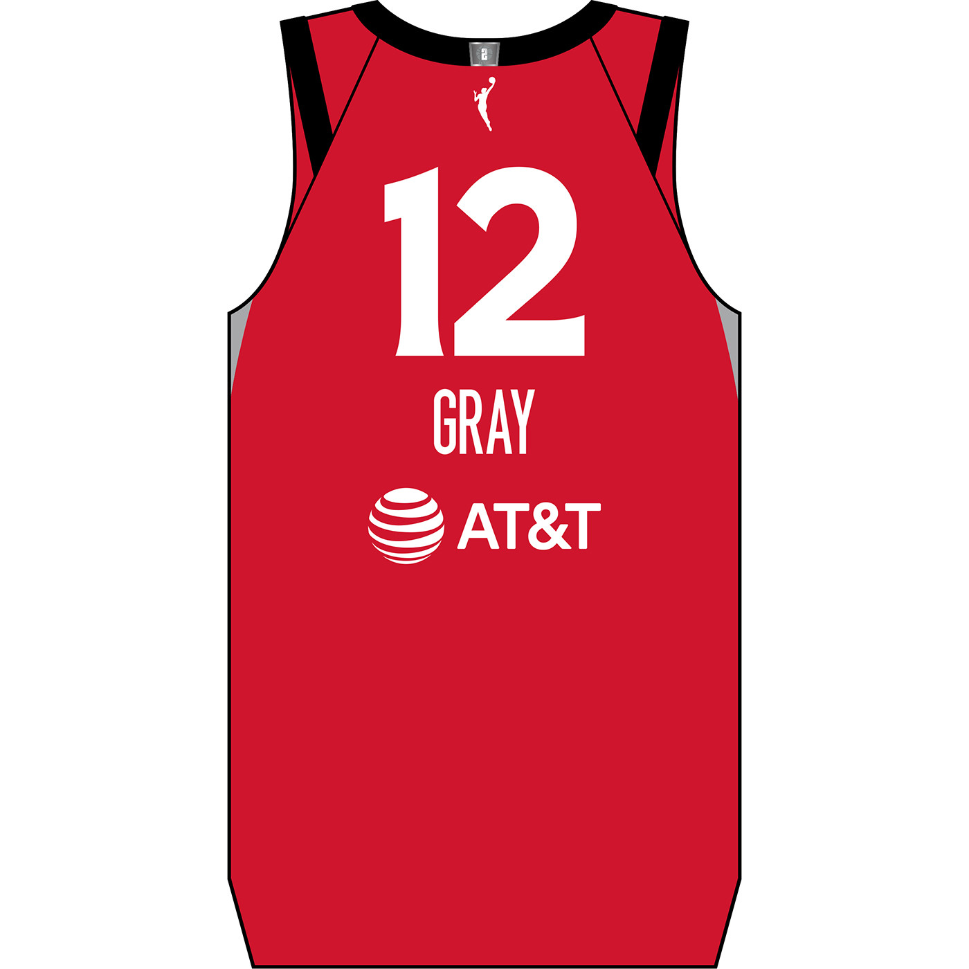 NIKE LAS VEGAS ACES CHELSEA GRAY REBEL JERSEY