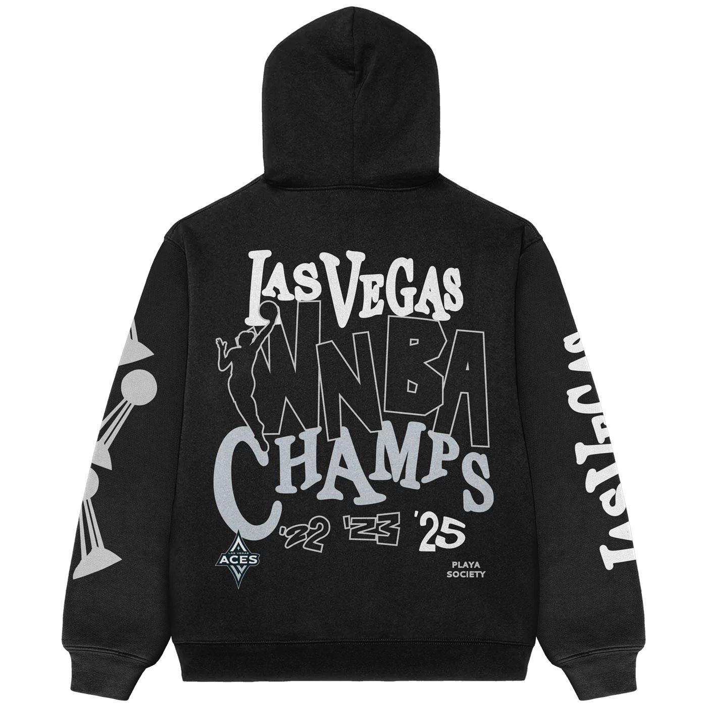 LAS VEGAS ACES 2025 WNBA CHAMPS HOODIE